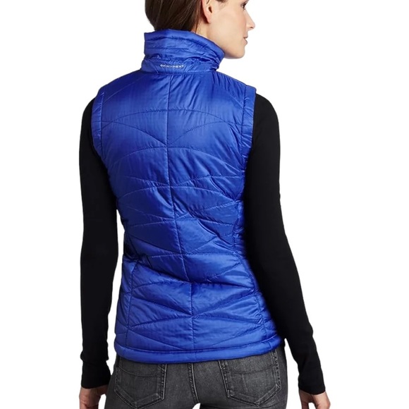 NWT Columbia Royal Blue Mighty Lite Vest - size (S) - Picture 2 of 9